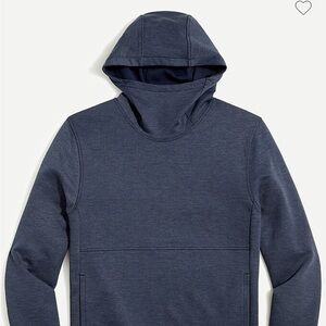 J. Crew Navy Double Knit Performance Hoodie